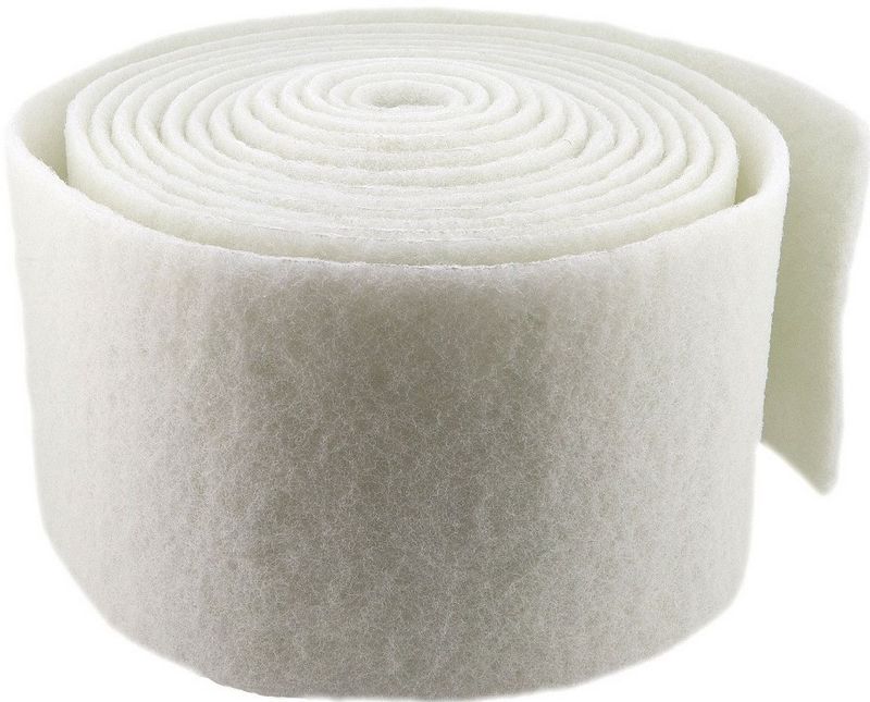 Esfreg�o Branco Em Rolo 6  Mt x 13 Cm