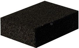 Pedra Pomes Preta 9,5x7,5x4,5 Pack  6 Unidades 