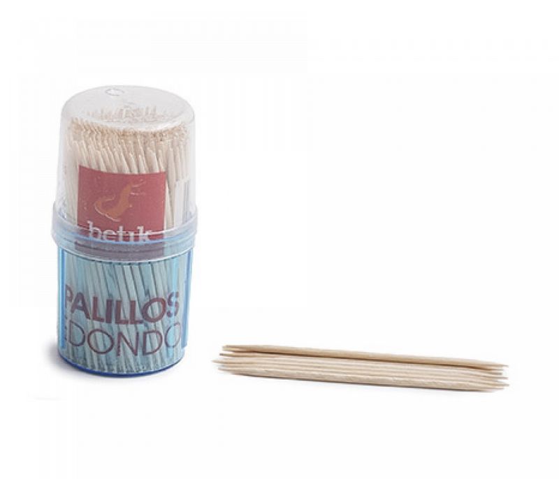 Palito redondo 2 pontas  65x2mm 