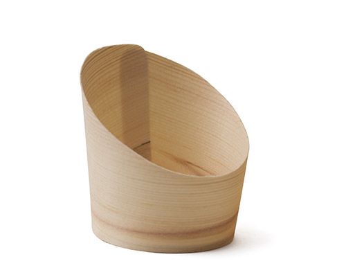 MINI COPOS DE CASCA DE PINHEIRO 30 ML � 6x6 CM NATURAL MADEIRA ( 25 UNIDADE)
