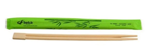 Pauzinhos chineses / sushi / Emb. Individualmente 21 Cm Emb 100 Unidades
