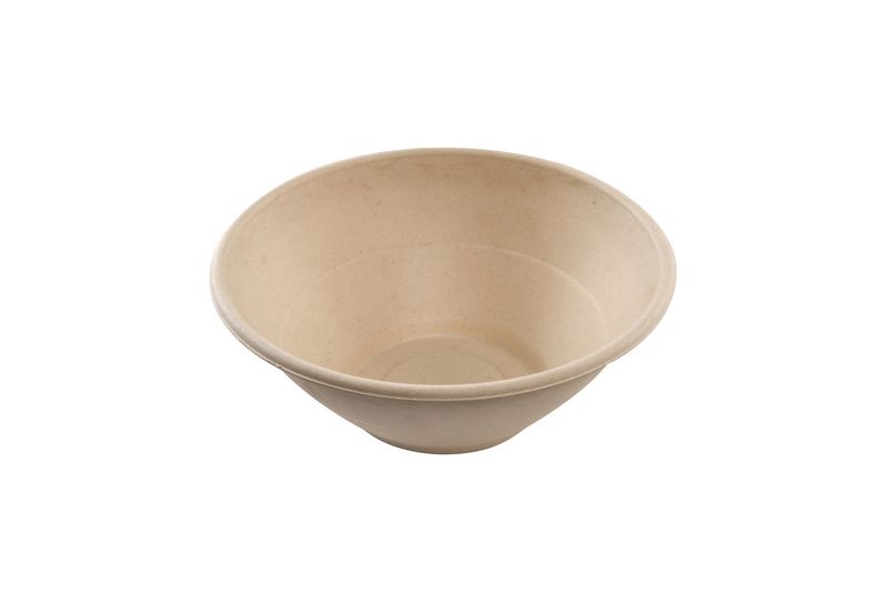 Tigela/Saladeira de Cana de A��car Creme - 1200ml Pack 50 Unidades 