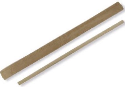 Palheta / Removedor de caf Bamb emb papel 176X5X2mm Caixa 500 Uniades