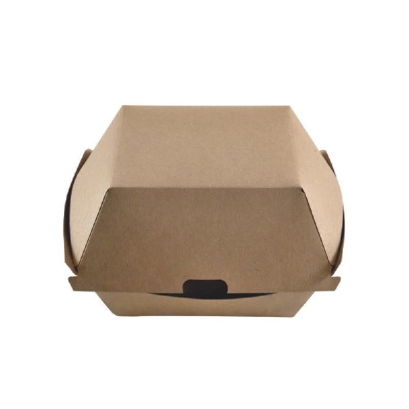 Caixa de Hamb�rguer Cart�o KRAFT  165 X 160 X 105 MM Pack 50 Unidades