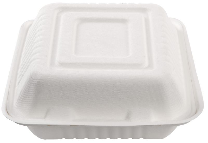 Caixa Hamb�rguer 25 OZ 750 ML Baga�o Cana A�ucar branco  25 Unidades