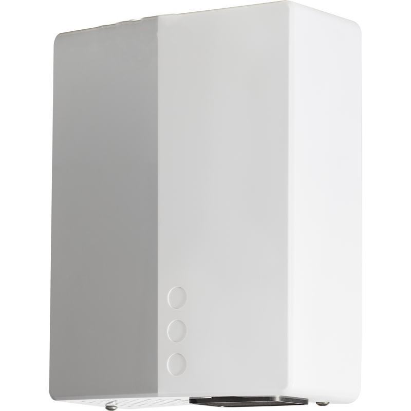 Secador de m�os BIGFLOW EVO ABS branco c sensor eletr�nico. Acabamento branco