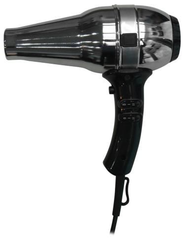 Secador de cabelo profissional HOTELLINE. 900 - 1800 W. A�o cromado e ABS