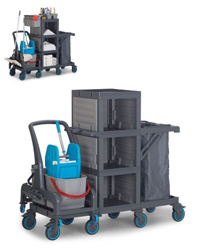 Carrinho de servi�o de andares de hotel Evolution 7400