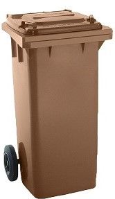 Contentor 120 Castanho S/Pedal