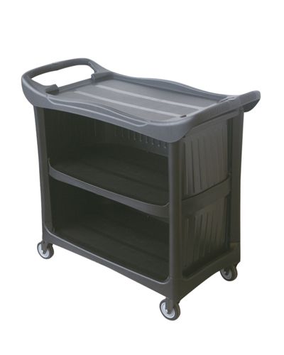 Carros de Servi�o Catering 3 Estantes fechado Laterais + Traseiras