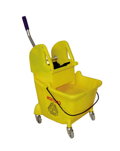 Balde de limpeza Rocky  24 litros + Rodas + Prensa Silo