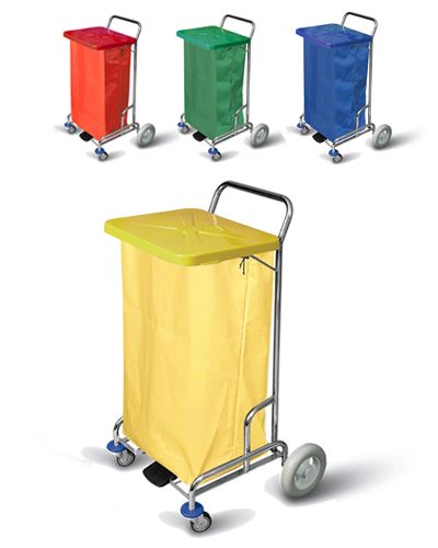 Carrinho de lavandaria Amarelo Kombo 