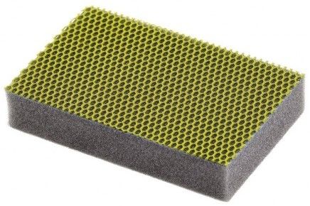 Esponja EVO Prof  13,5 X 9 CM. Pack 4 Unidades (HACCP) Amarelo 