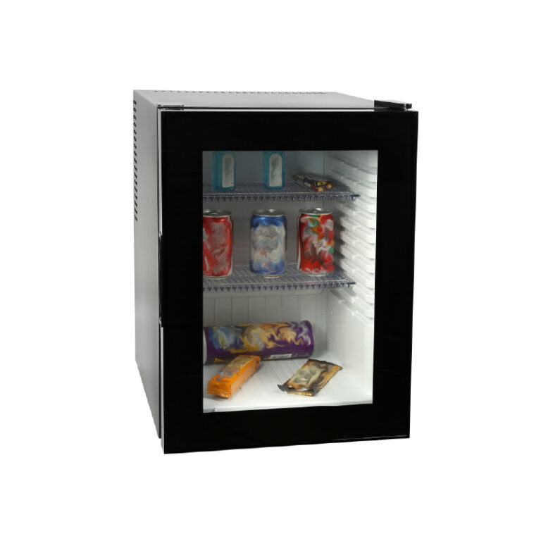 Minibar 30 Lt  Porta Vidro Preto 