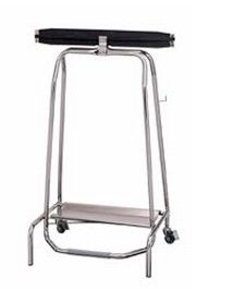 Carrinho Suporte Movel para sacos do lixo, a�o inoxid�vel 
