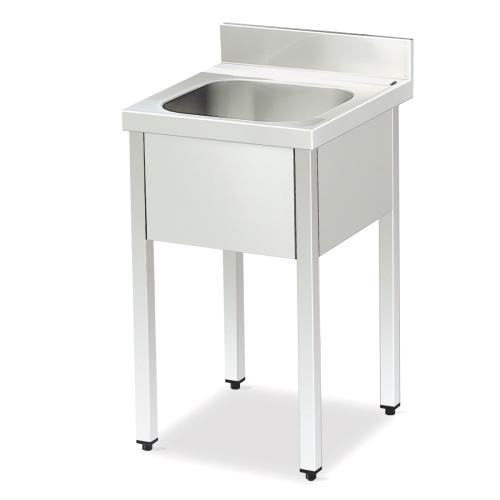 Lavat�rio industrial 1 bacia, com arma��o 600 11160.070.K