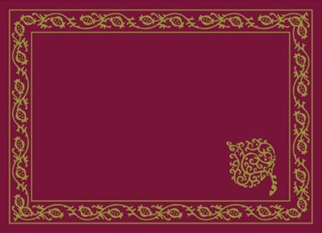 TOALHETES DE MESA PRSICO 48 G/M2 31x43 CM BORDEAUX 