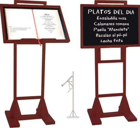 CAVALETE + ARD�SIA 45x65x130 CM MADEIRA (1 UNIDADE)