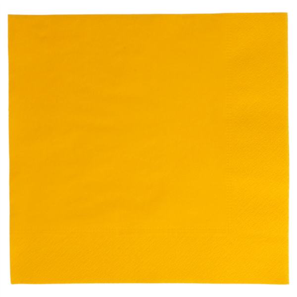 GUARDANAPOS ECOLABEL 2 FOLHAS 18 G/M2 39x39 CM AMARELO SOL TISSUE (1600 UNIDADE)