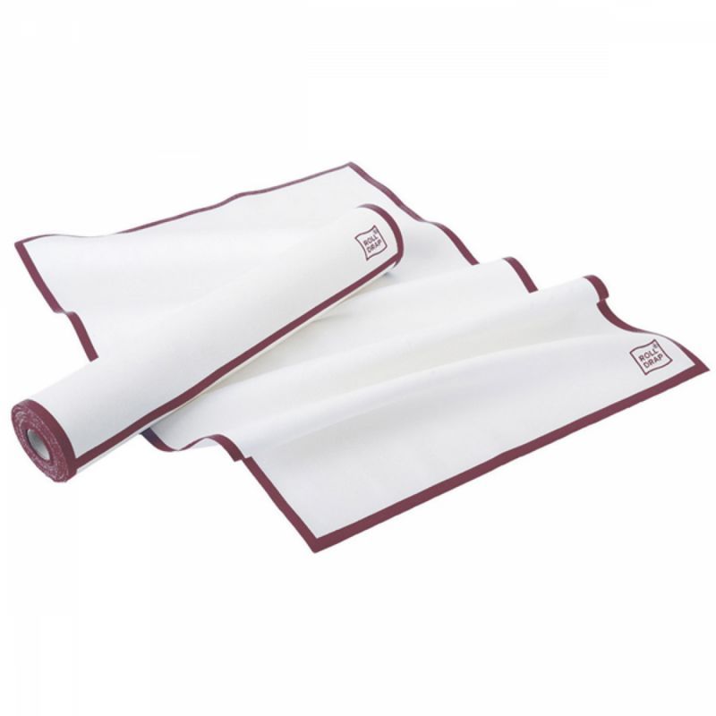 Pano Roll - Drap Vermelho Rolo 10 Unidades  Dimens�es: 40x64 CM