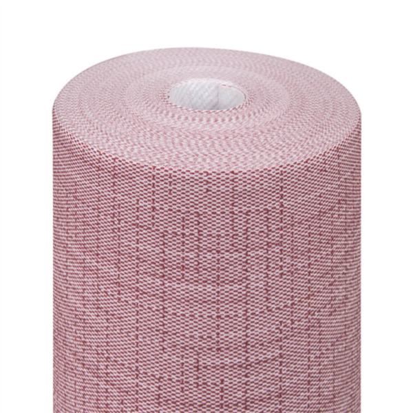 ROLO T�TE � T�TE  PR�. 120CM (20 SER.) DRY COTTON 55 G/M2 0,40x24 M BORDEAUX AIRLAID (6 UNIDADE)