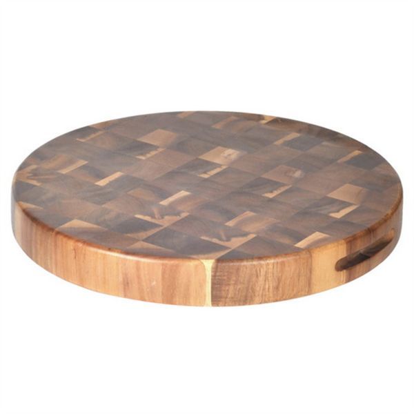 T�bua apresenta��o redonda 30x,53,8 natural madeira 1 Unidade)