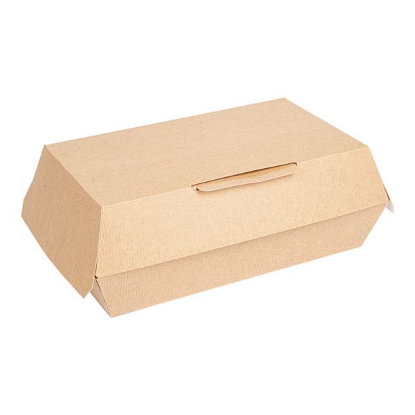 Caixa Natural Cart�o 22X13X7,5 Cm Natural Cart�o Pack 50 Unidades