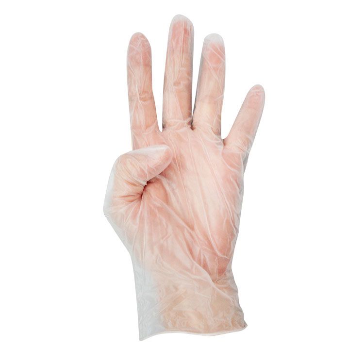 Luvas de Exame em Vinil, sem p� Grandes 