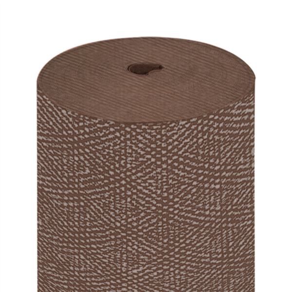 ROLO T�TE � T�TE PR�. 120CM (20 SER.) KEIKO 55 G/M2 0,40x24 M CHOCOLATE AIRLAID (6 UNIDADE)