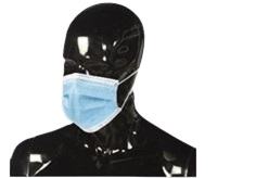 M�scara Azul Cir�rgica IIR em PP,  Caixa 50 Unidades
