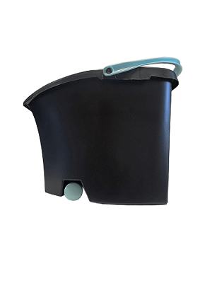 Balde oval com rodas 16 Lt 