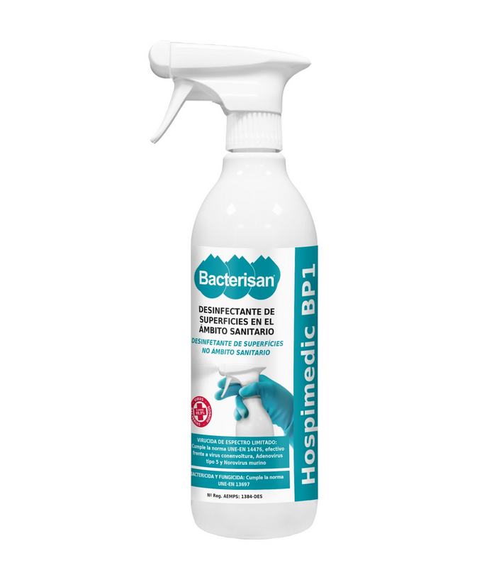 Desinfetante Hospimedic BP1 750ml Caixa 15 Unidades