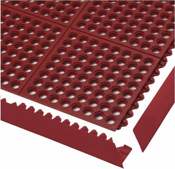 Tapetes para cozinhas industriais 550RD Cushion Ease� Red