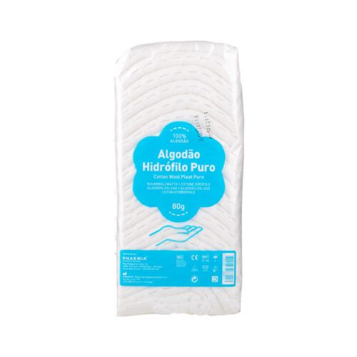 Algod�o Hidr�filo Puro 80gr Caixa 24 Undidades  
