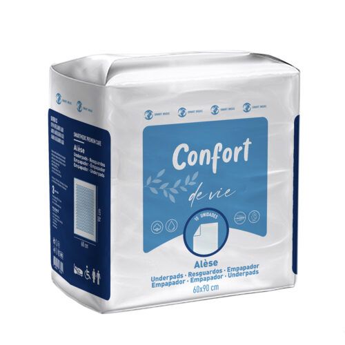 Resguardos Absor��o Super Confort de Vie � 60�90 � 25 unid X Pack 3 