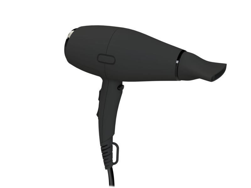 Secador de cabelo Calisto preto mate