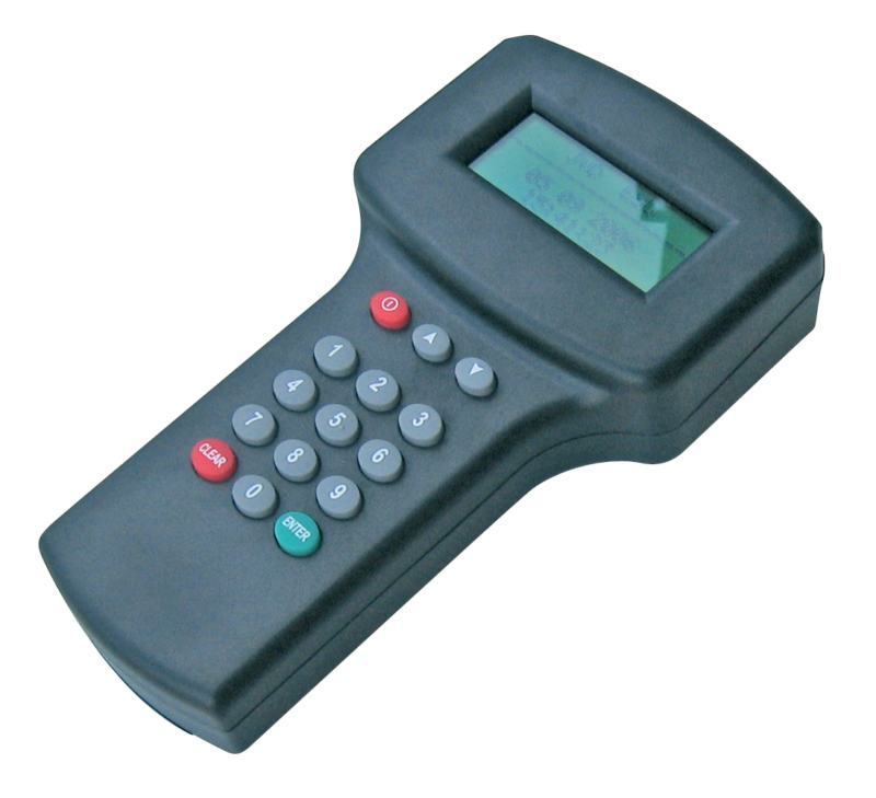 Painel / Comando de controlo para cofres JVD