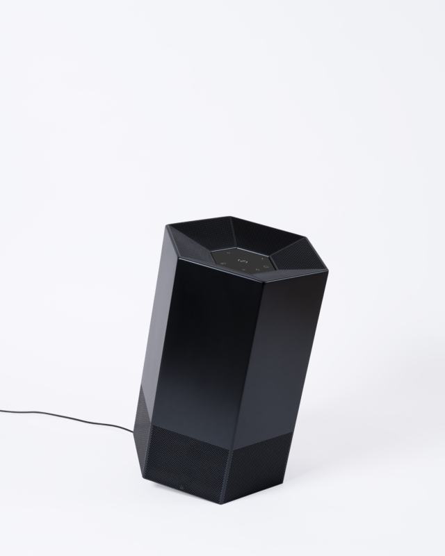 Purificador de ar profissional Shield Preto Mate