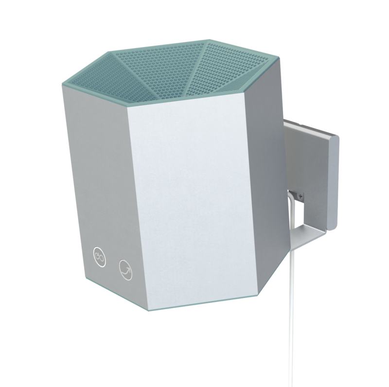 Purificador de ar Shield Compact Mural � Verde Malaquita