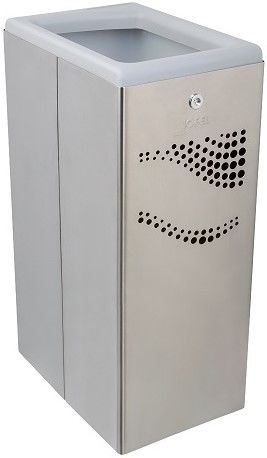 Papeleira modulo met�lico seletivo Inox