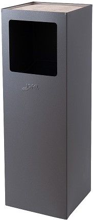 Cinzeiro retangular pintado de areia