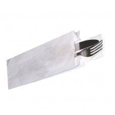 Saquetas Kraft Branco P/Talheres 28 X 8 X 5 Embagem 2000 Unidades