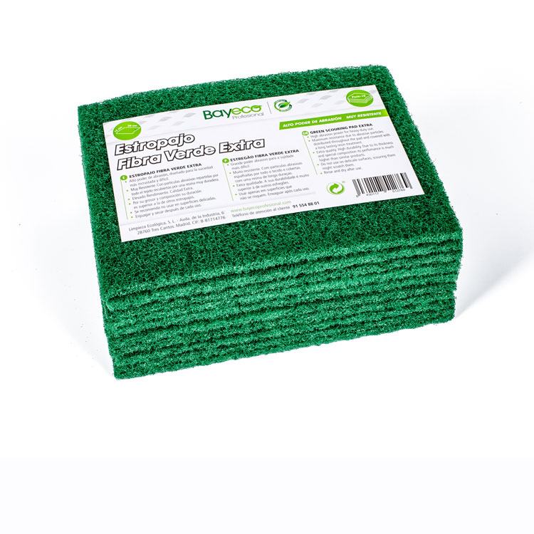 Esfreg�o fibra verde extra Pack 10 Unidades