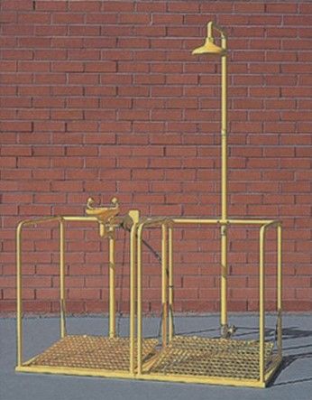 CABINE DESCONTAMIN DUCHE/LAVA OLHOS A�O 4700SS