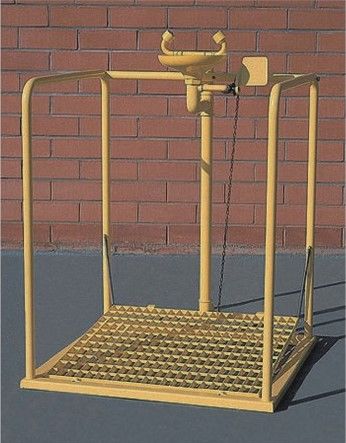 CABINE DESCONTAMINA��O LAVA-OLHOS 4750