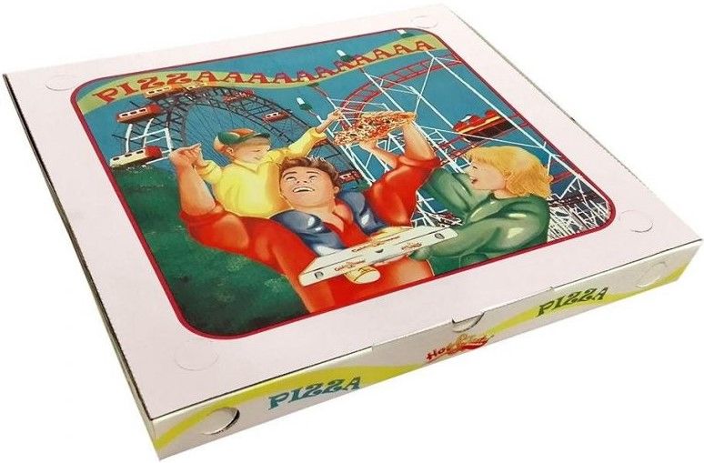CAIXA PIZZA MICRO-CANELADA 50 X 50 X 50 MM 50 UNIDADES