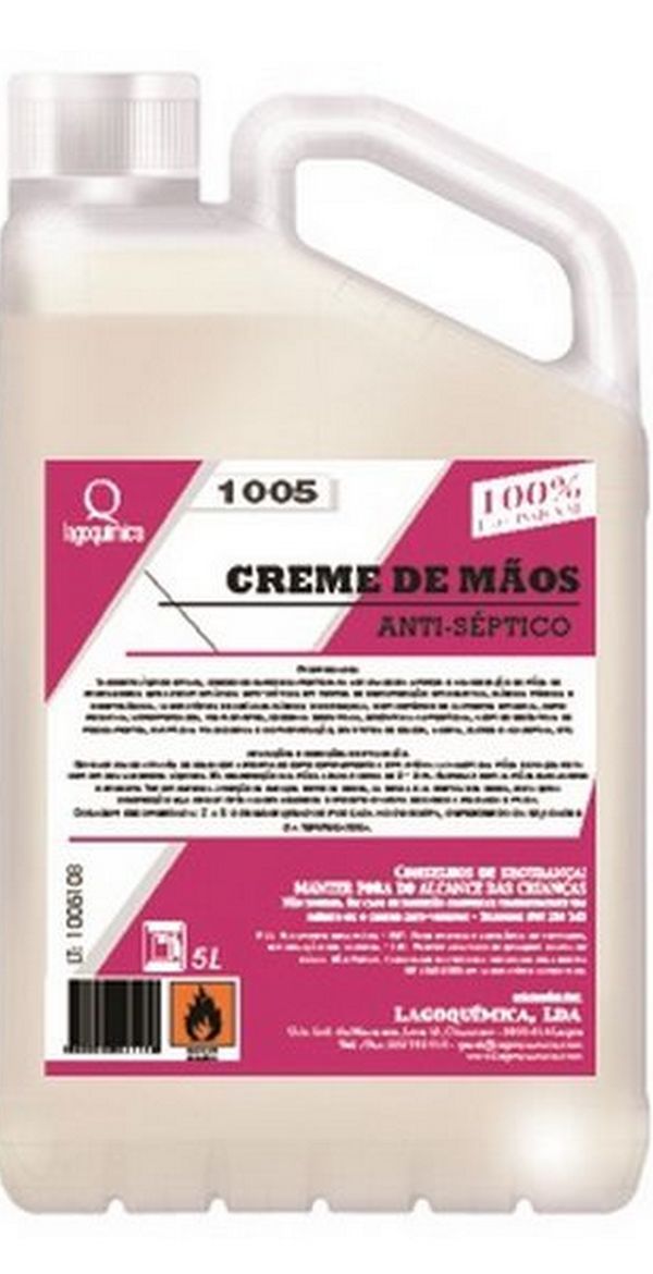 LQ-1005 DETSEPTIC Gel hidroalco�lico Antibacteriano para as m�os 5 Lt