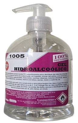 LQ-1005 DETSEPTIC Creme  Gel hidroalco�lico Antibacteriano para as m�os 0.500ML 