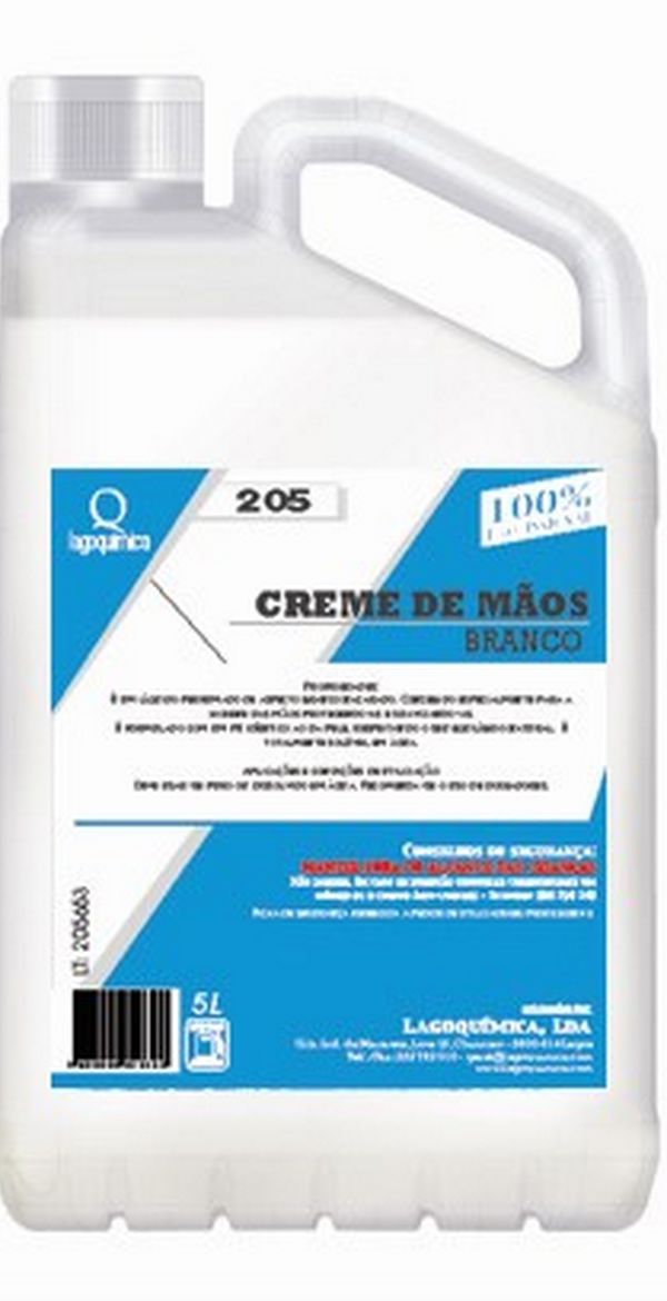 LQ-205 Creme de m�os perfumado 5lt