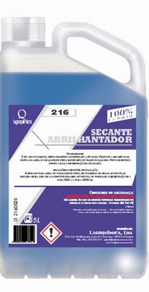 LQ-216 D Secante De Loi�a AZUL 10 LT